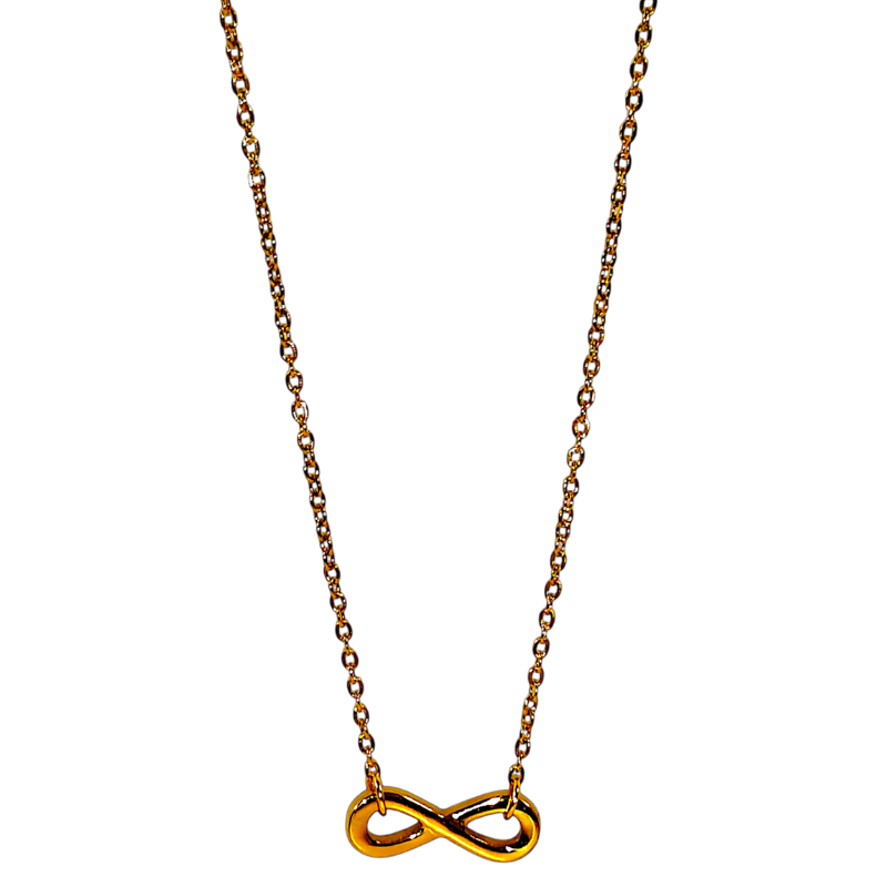 Collier Infini " Éternel" - Acier inoxydable 316L - pendentif infini