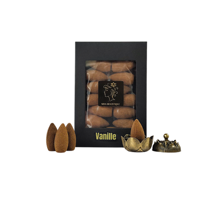 Encens Naturel Fait Main Vanille - Chance, Amour, et Sérénité  -