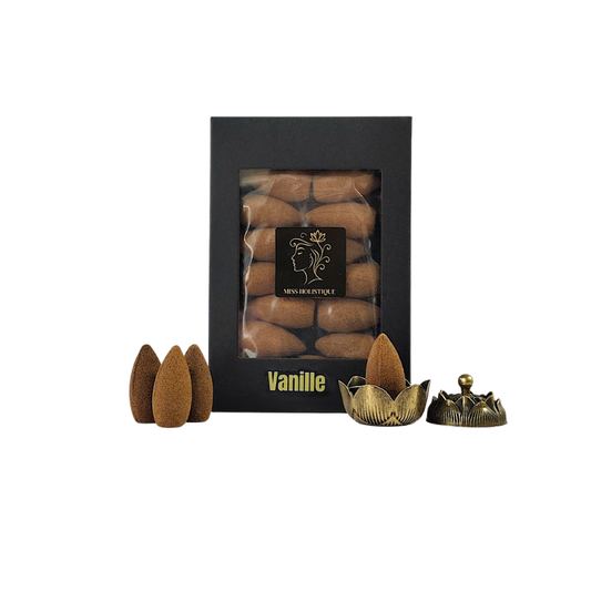 Encens Naturel Fait Main Vanille - Chance, Amour, et Sérénité  -