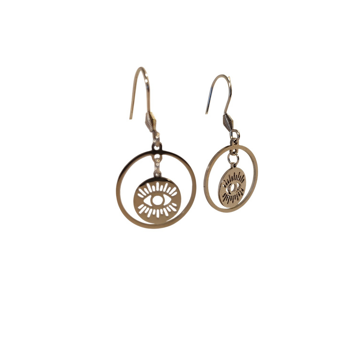 Boucles d'Oreille - "CLAIRVOYANCE"- Acier Inoxydable 316L