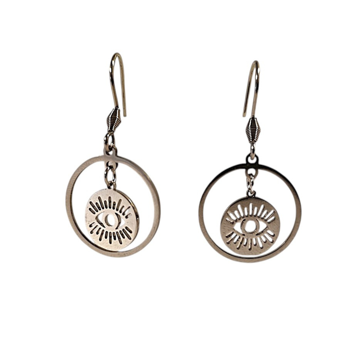 Boucles d'Oreille - "CLAIRVOYANCE"- Acier Inoxydable 316L